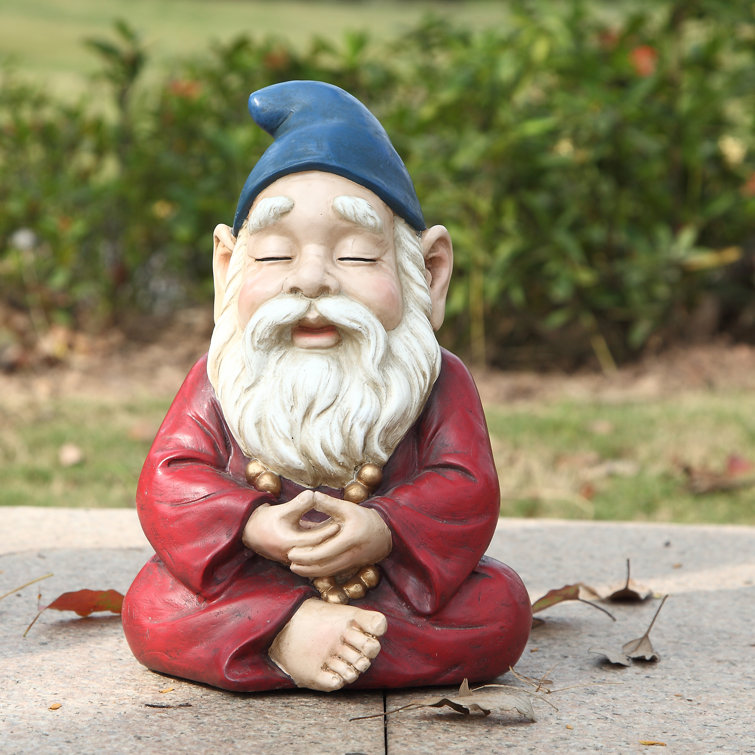 HiLine Gift Ltd. Zen Garden Gnome Statue & Reviews Wayfair